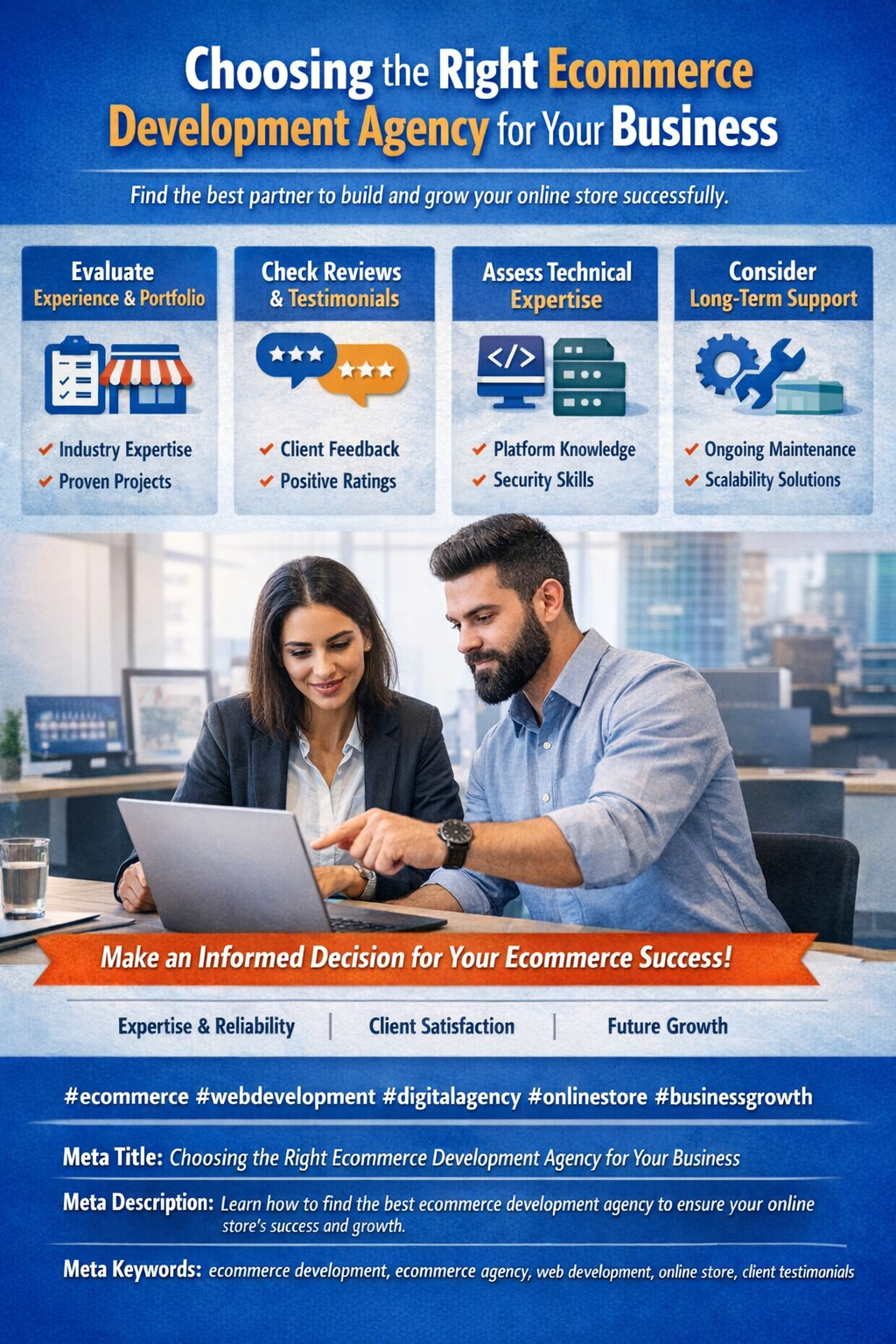 Choosing the Right Ecommerce Development Agency for Your Business