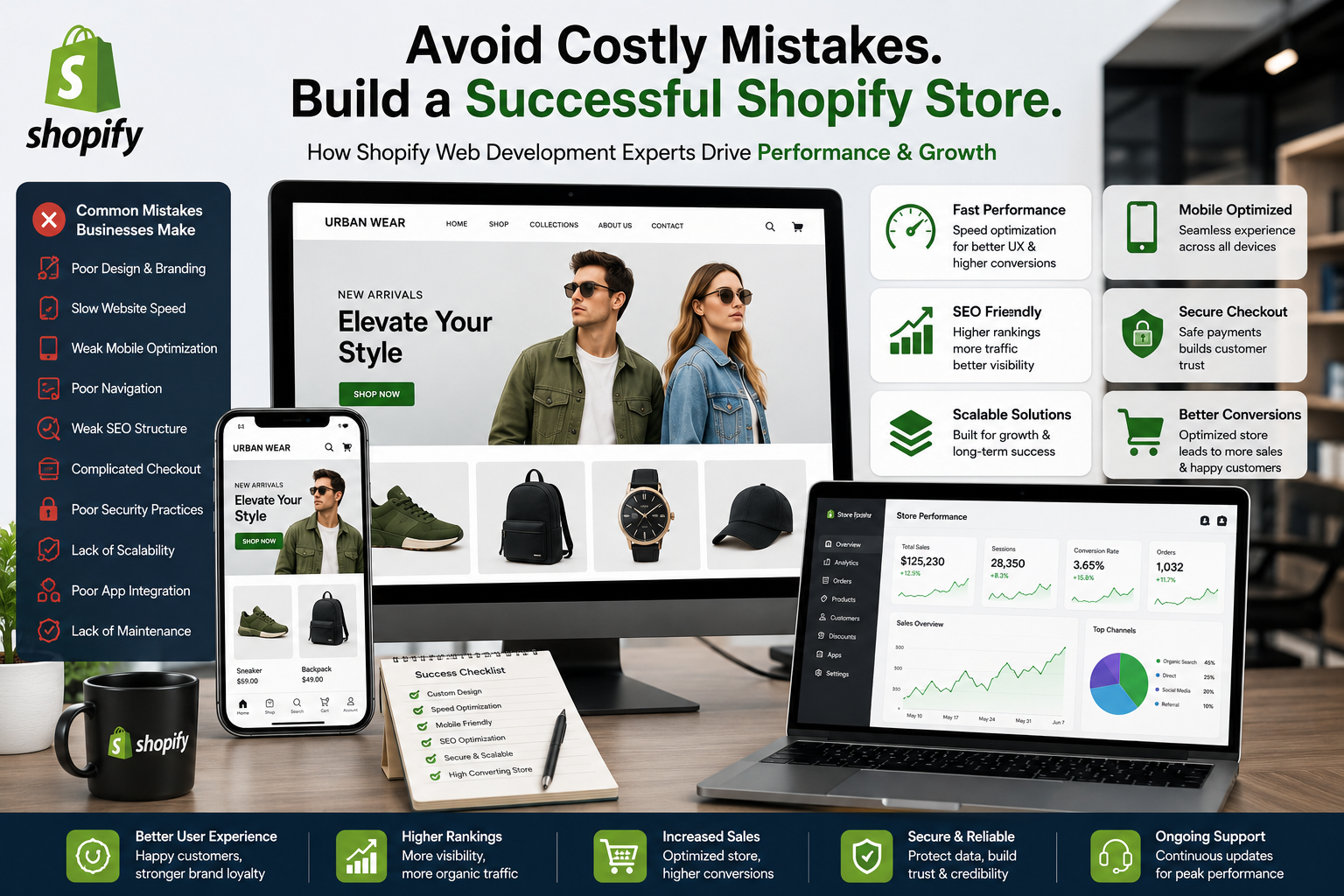 Common Mistakes Businesses Avoid by Hiring a Shopify Web Development Company