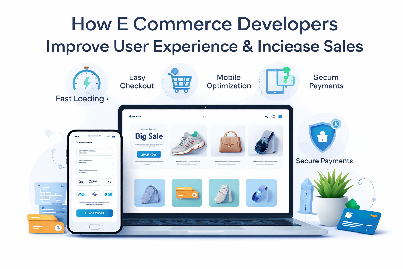 How E Commerce Website Developers Improve User Experience and Increase Sales