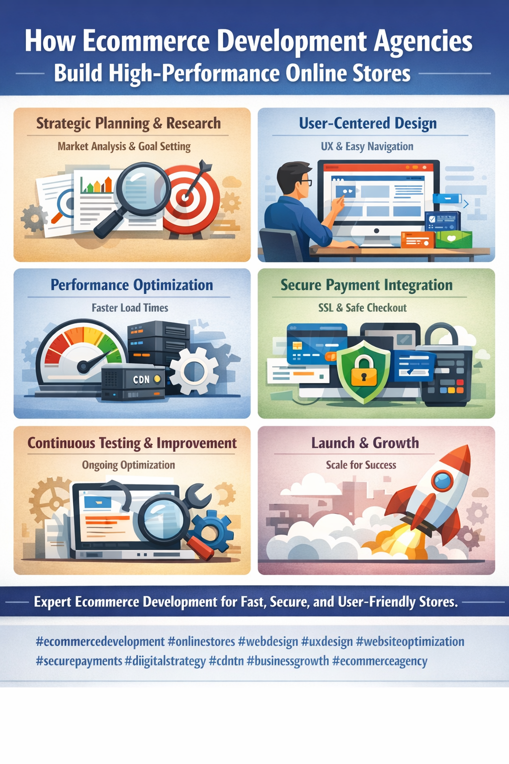 How a Professional Ecommerce Development Agency Builds Scalable Online Stores