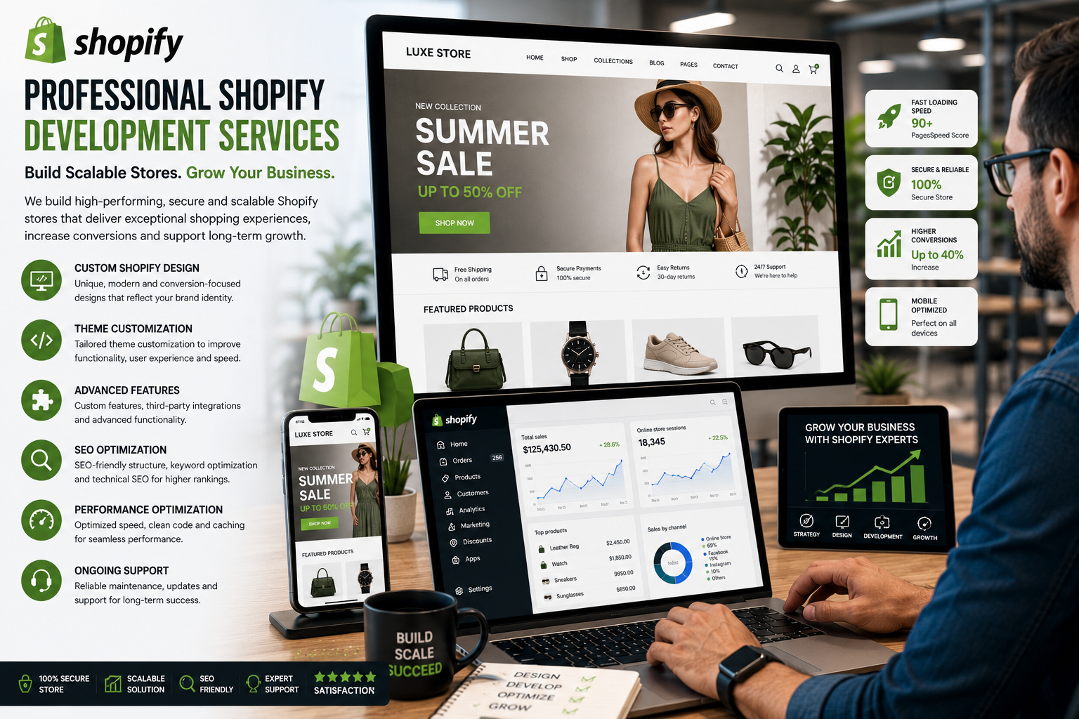 How a Shopify Website Development Company Helps Build Scalable Ecommerce Businesses