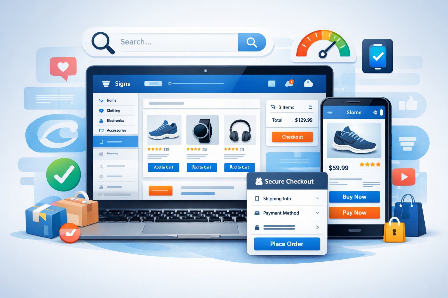 How an Ecommerce Web Design Development Company Improves Customer Experience