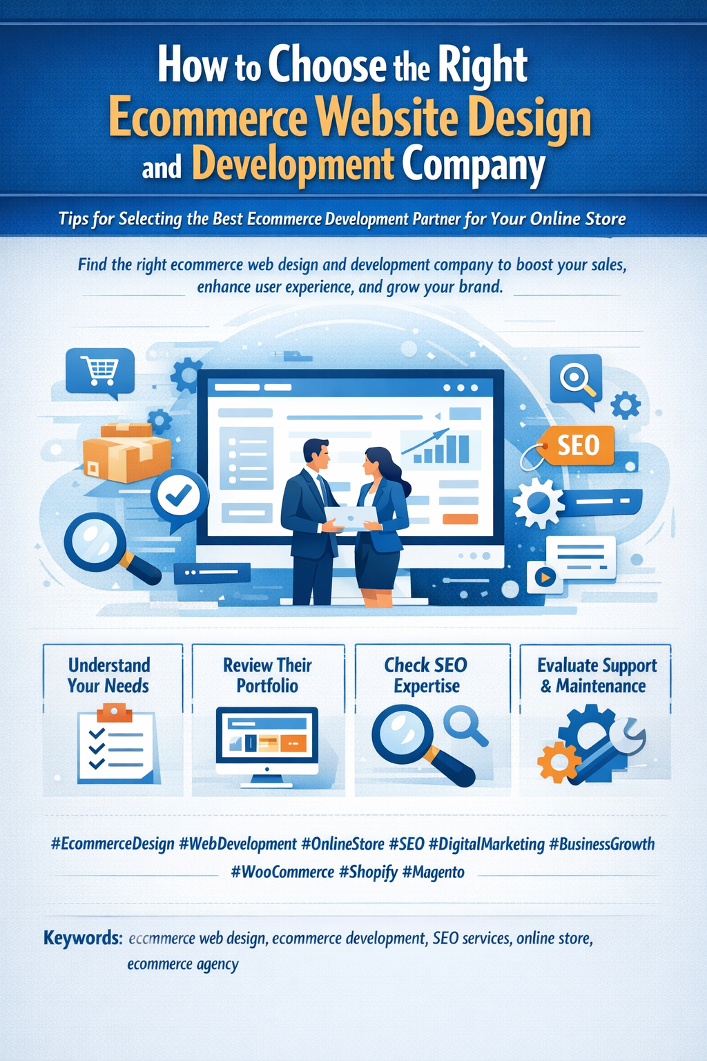 How to Choose the Right Ecommerce Website Design and Development Company