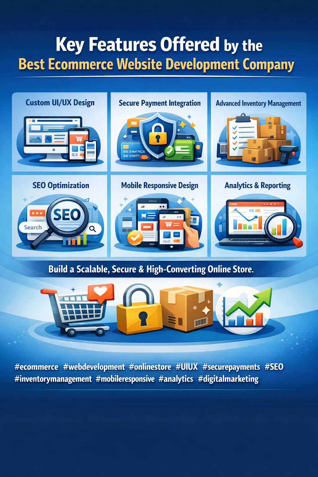 Key Features Offered by the Best Ecommerce Website Development Company