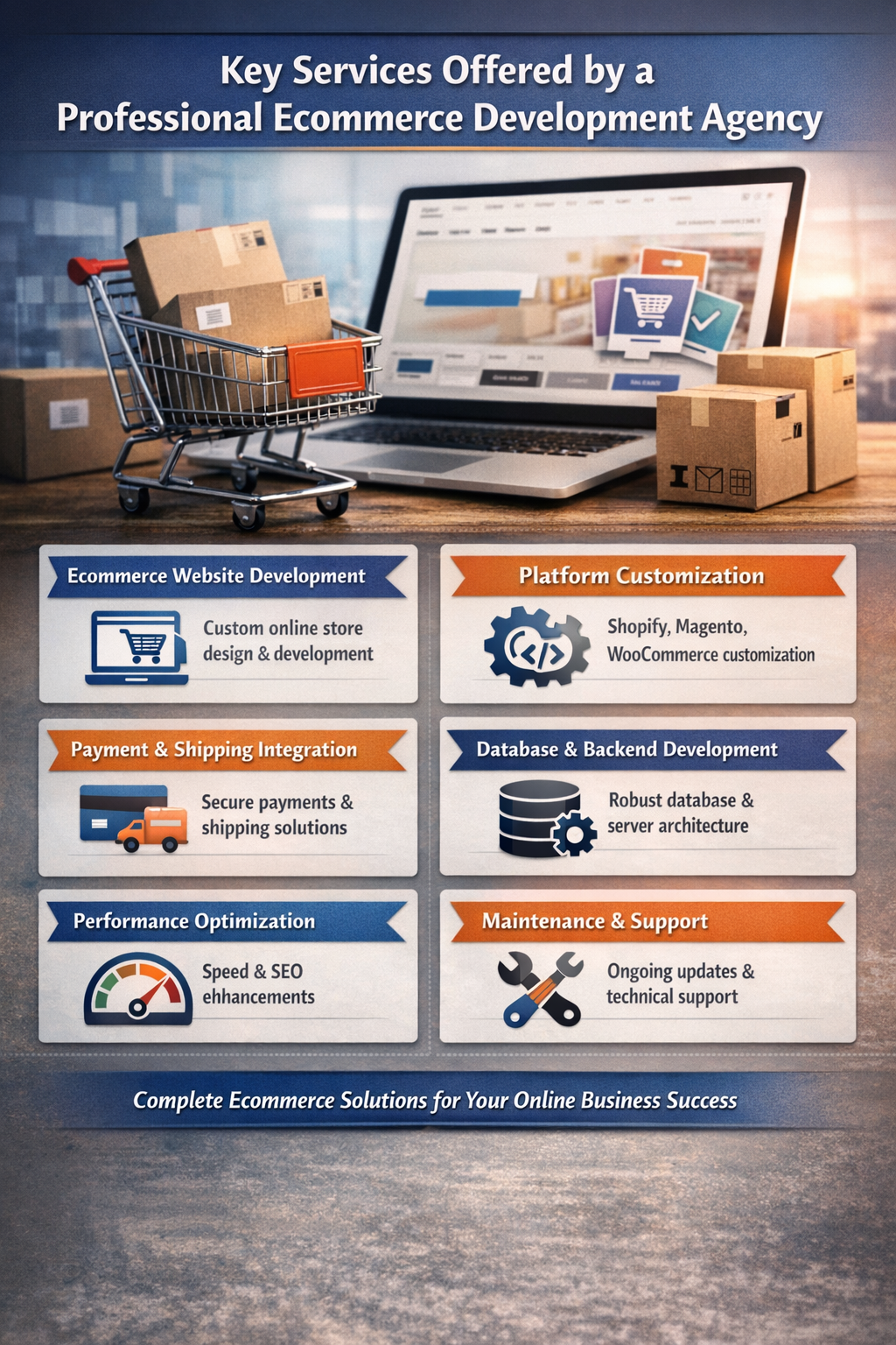 Key Services Offered by a Professional Ecommerce Development Agency