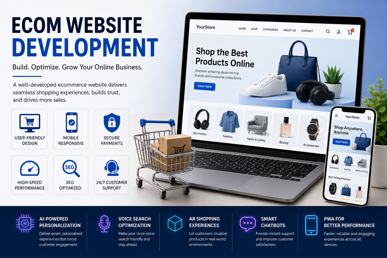 The Complete Guide to Ecom Website Development for Modern Businesses