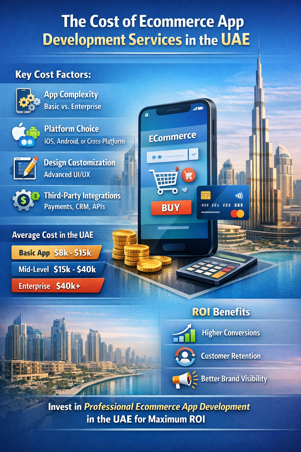 The Cost of Ecommerce App Development Services in the UAE