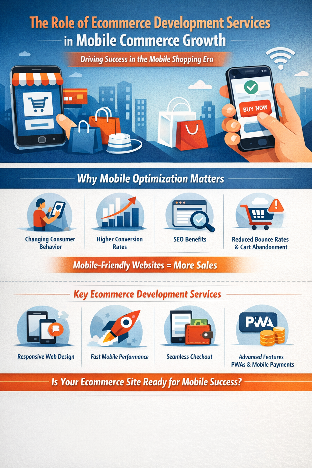 The Role of Ecommerce Development Services in Mobile Commerce Growth