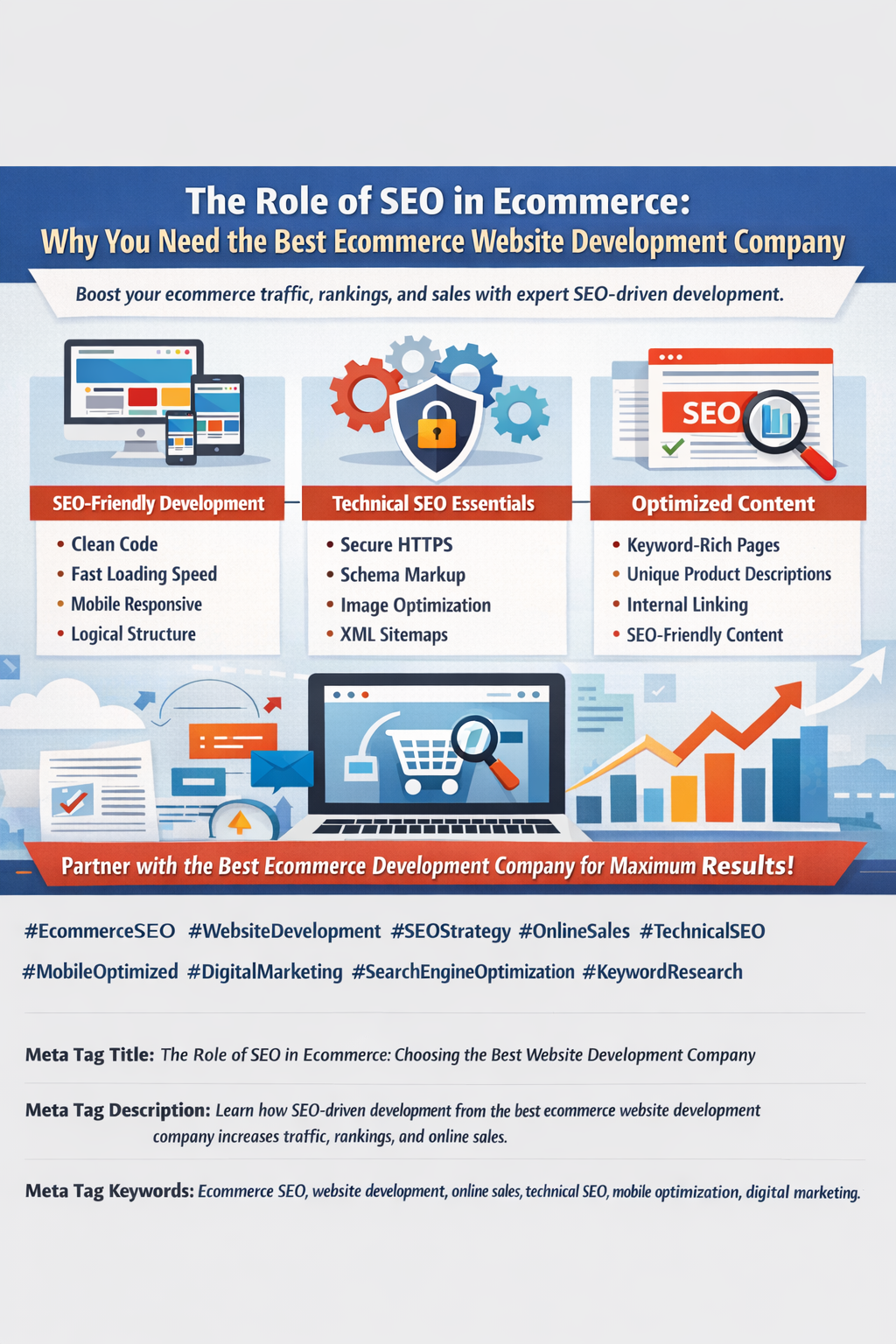 The Role of SEO in Ecommerce: Why You Need the Best Ecommerce Website Development Company