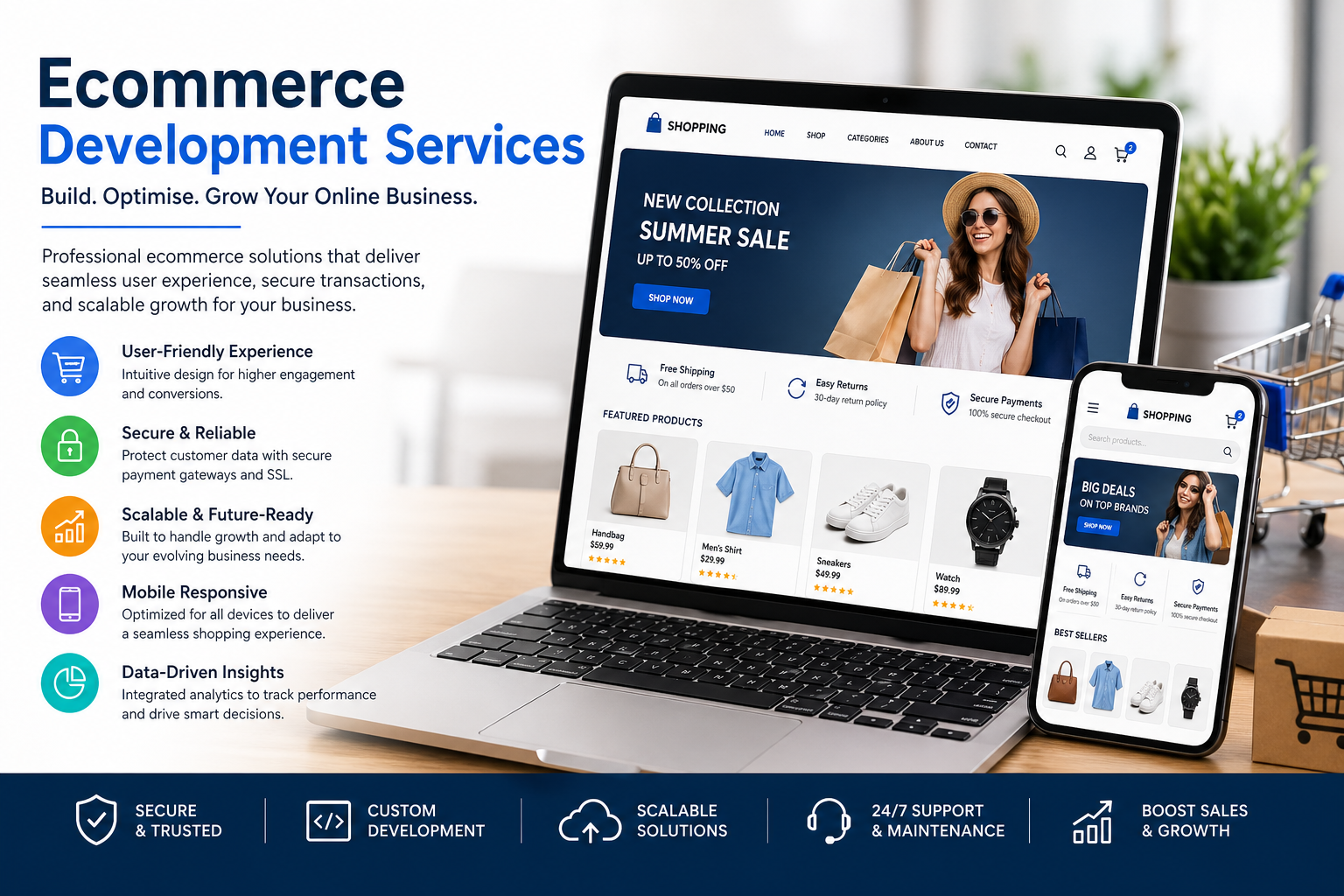 Why Ecommerce Development Services Are Essential for Modern Businesses