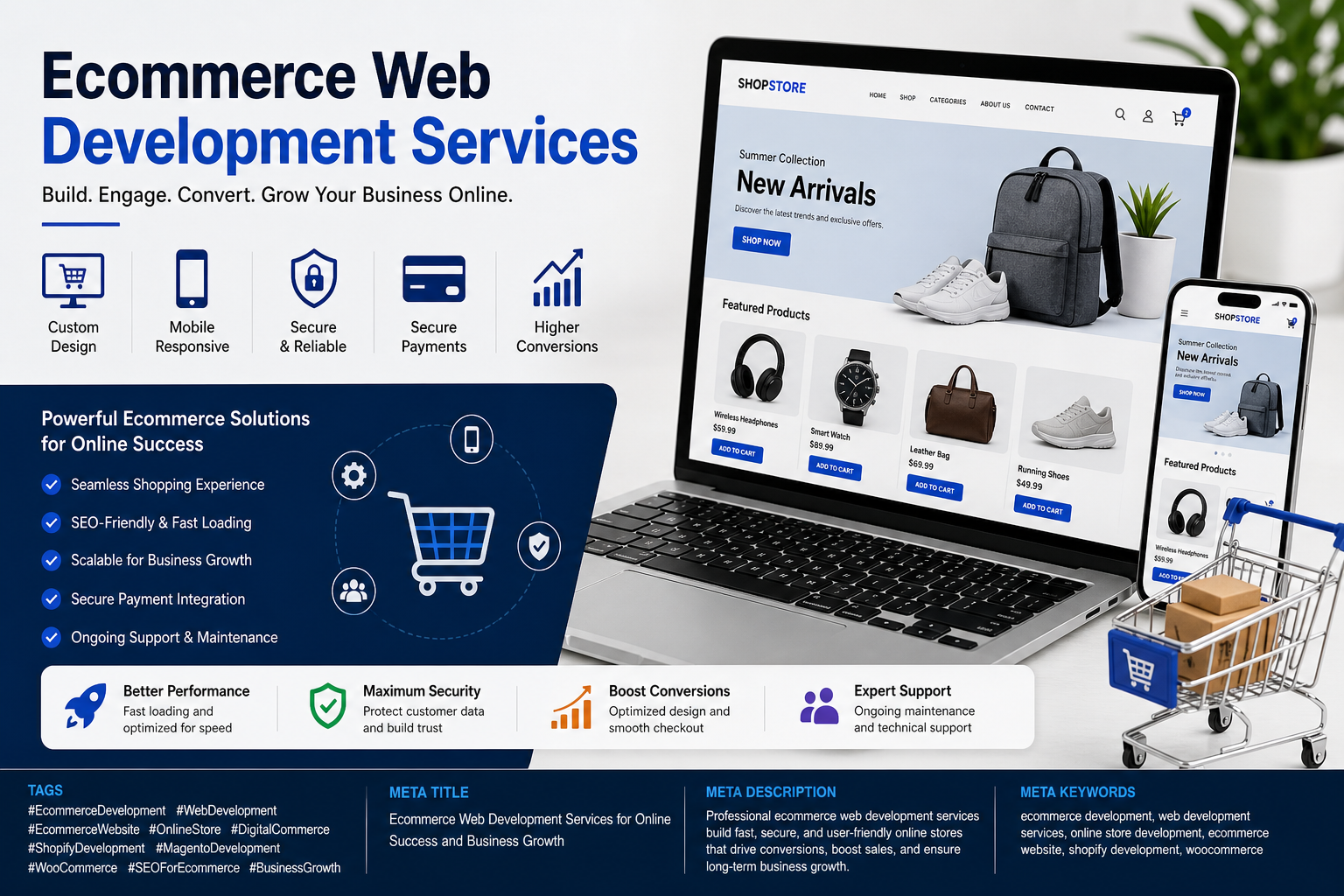 Why Ecommerce Web Development Services Are Essential for Online Success