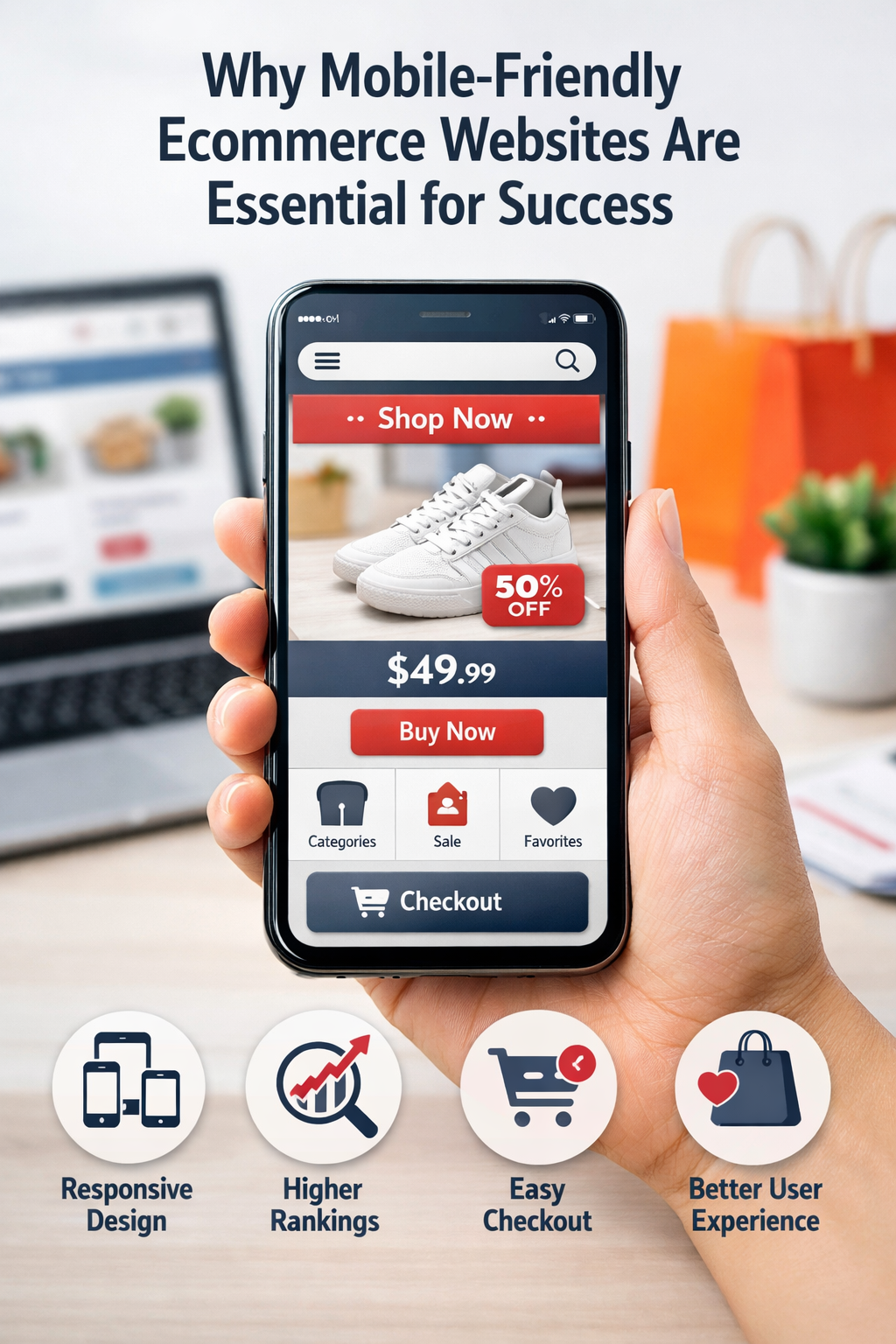 Why Mobile-Friendly Ecommerce Websites Are Essential for Success