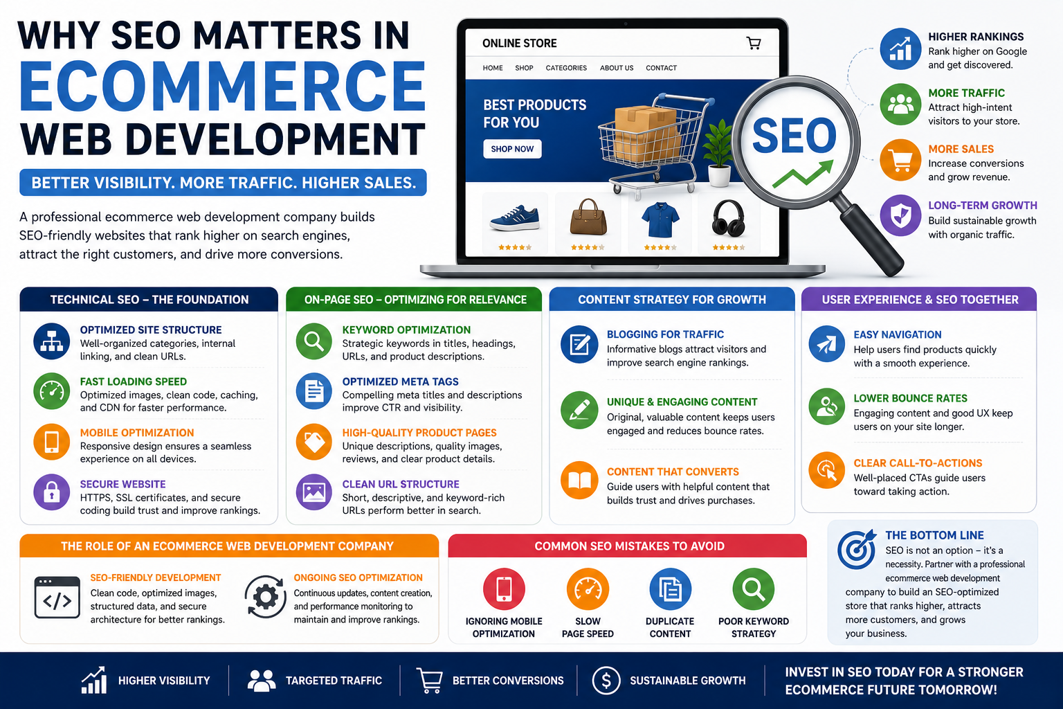 Why SEO Matters in Ecommerce Web Development