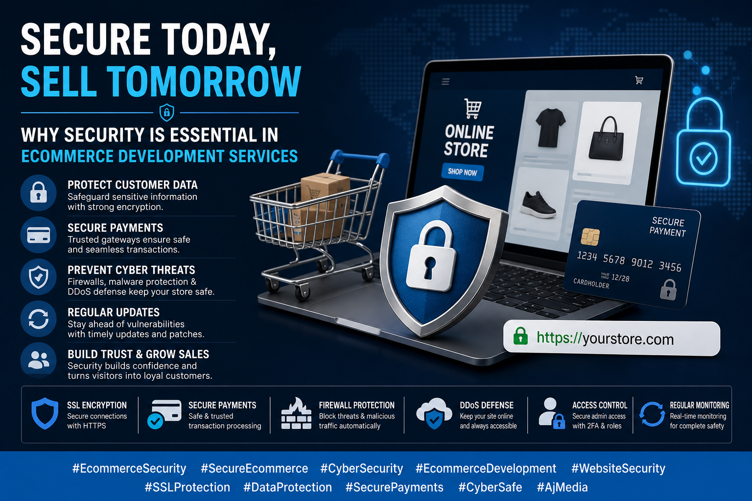 Why Security is a Critical Part of Ecommerce Development Services