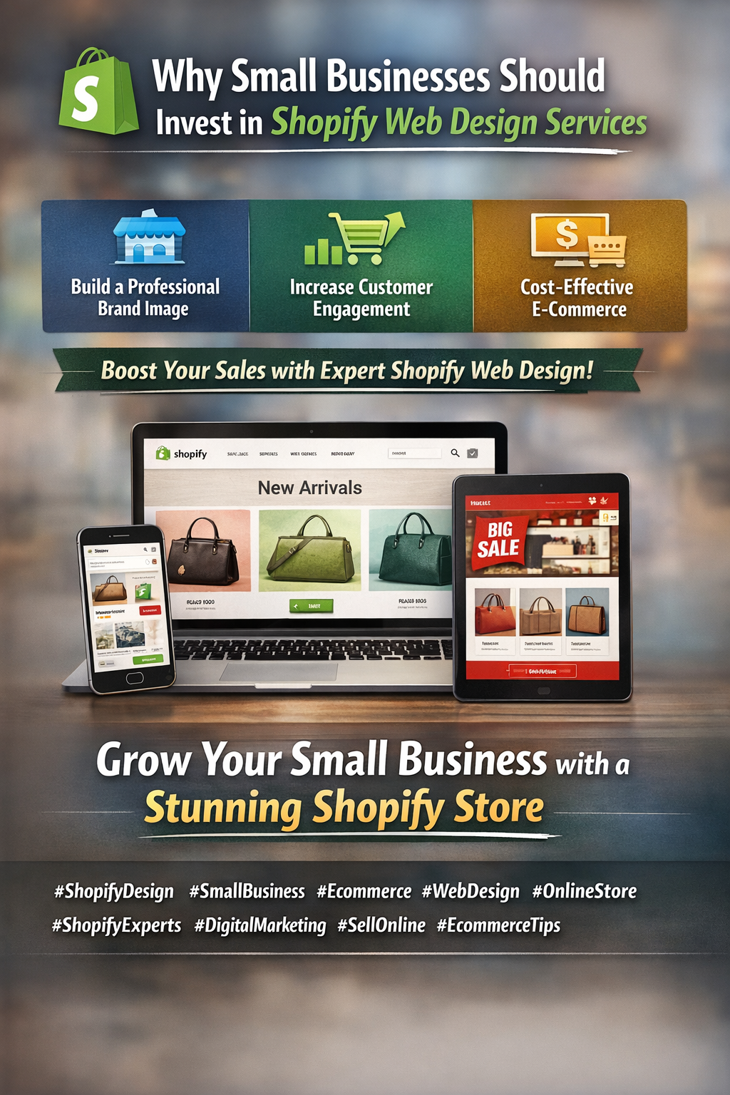 Why Small Businesses Should Invest in Shopify Web Design Services