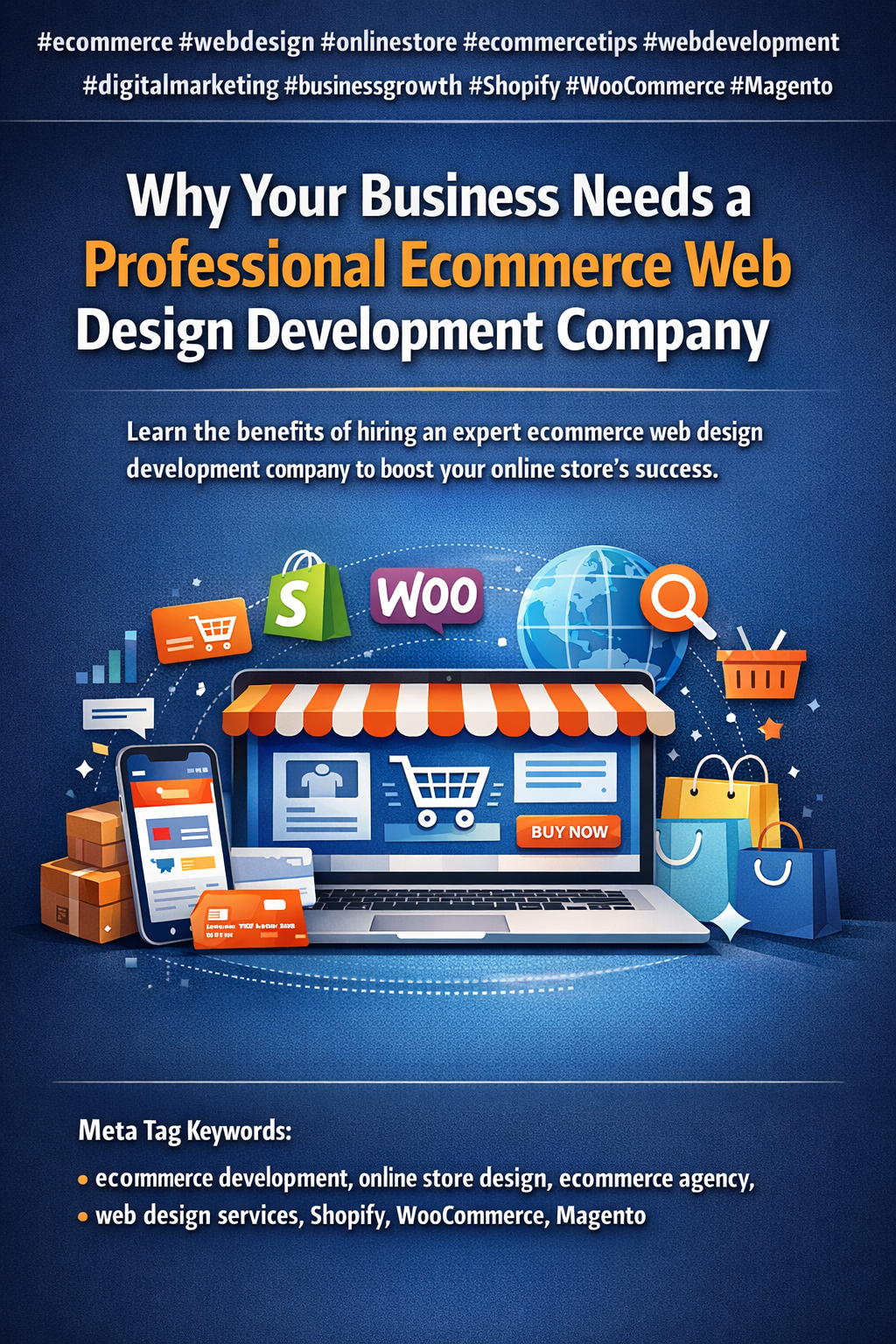 Why Your Business Needs a Professional Ecommerce Web Design Development Company